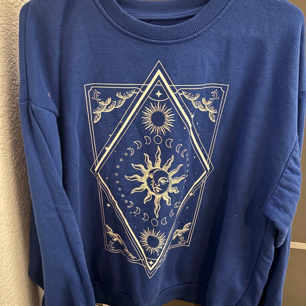 Refuge Athletics Royal Blue Celestial Sweatshirt